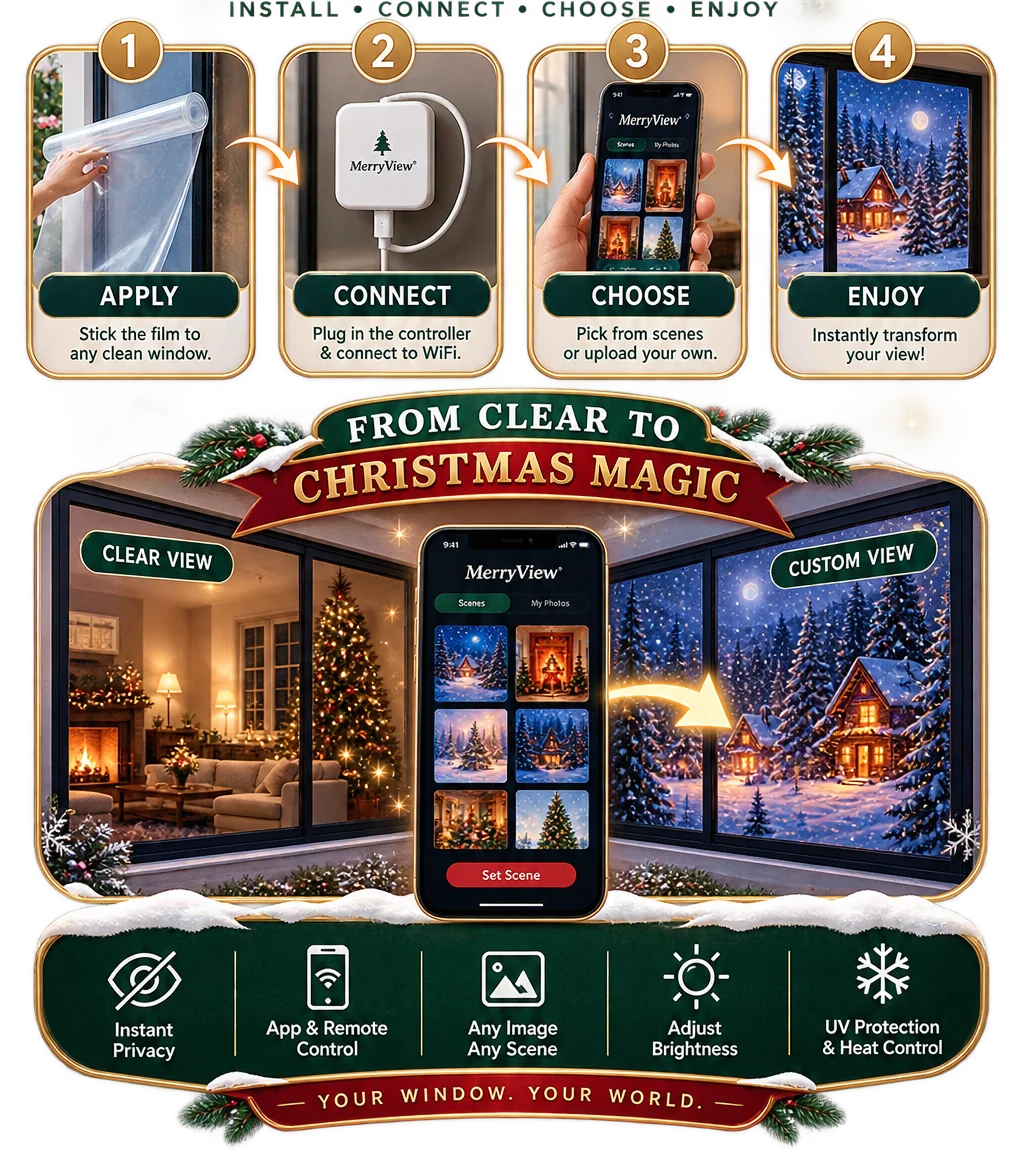 Lumavista™ Magic Window Film