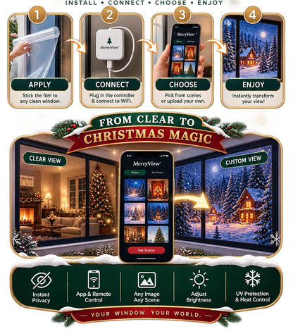 Lumavista™ Magic Window Film