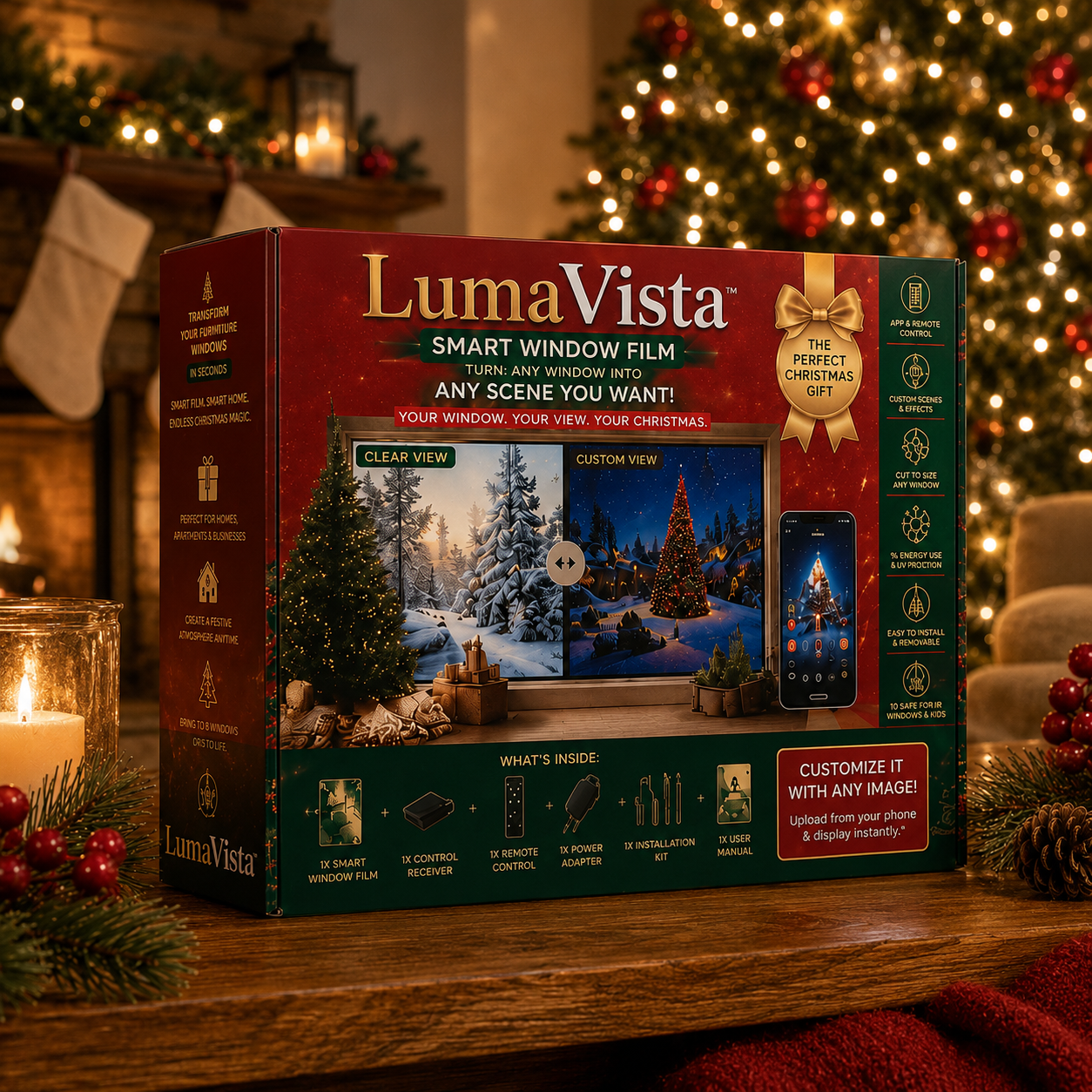 Lumavista™ Magic Window Film